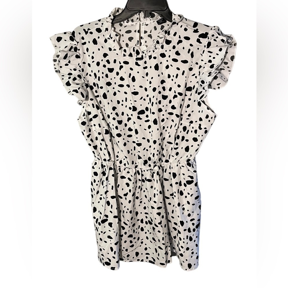 SHEIN Curve Animal Print Blouse - Picture 2 of 6